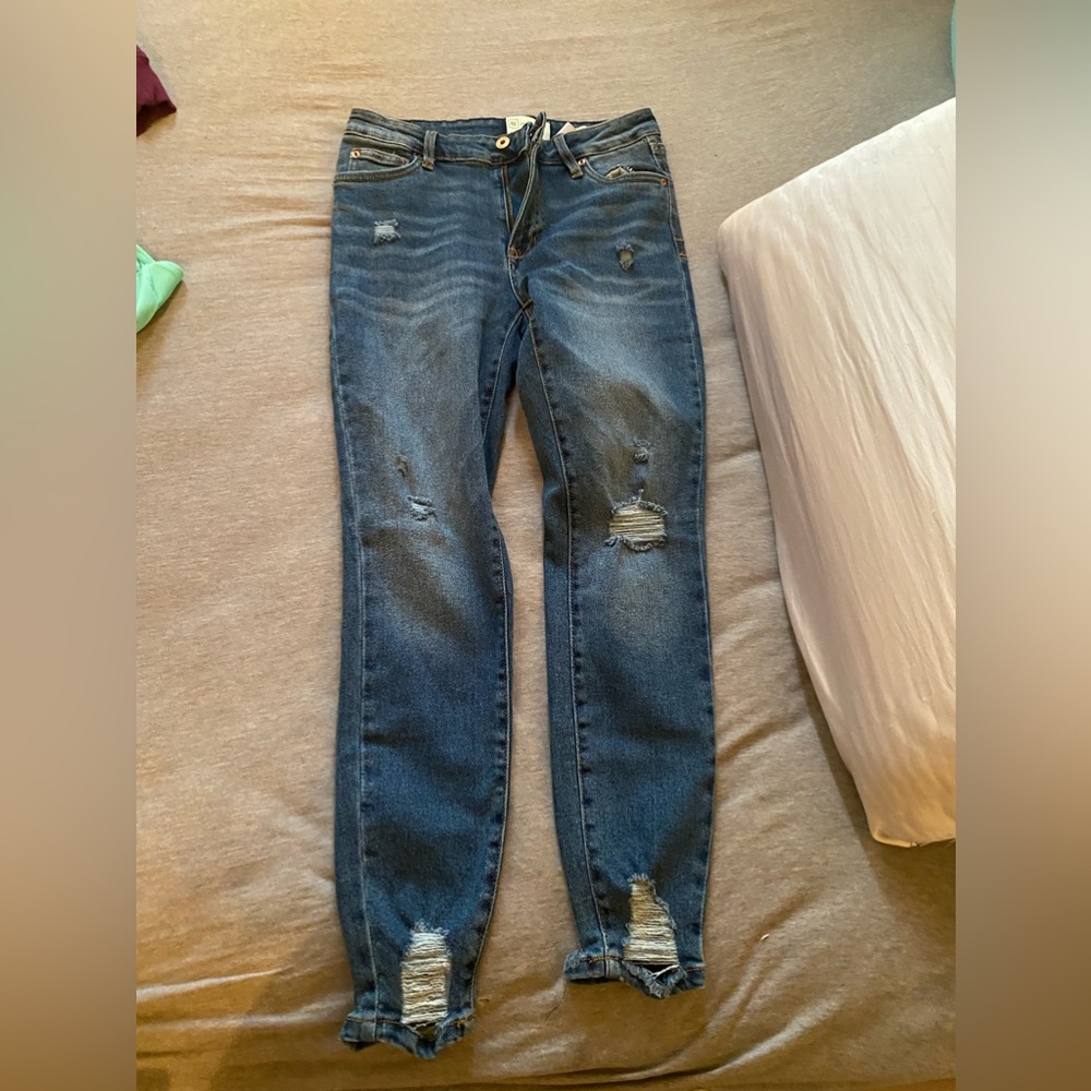 denim blue jeans